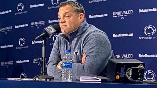 New AD promises moon: 'We're going to win a national championship' taken in University Park, Pa. (Penn State)